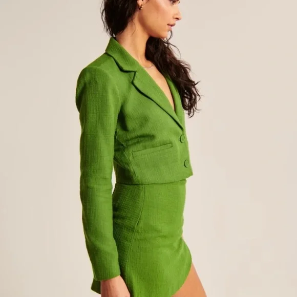 Abercrombie Tweed Blazer & Skort Set X-Small - Picture 3 of 7